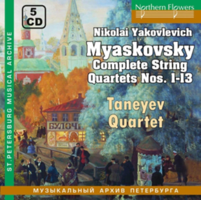 Nikolai Yakovlevich Myaskovsky: Complete String Quartets...