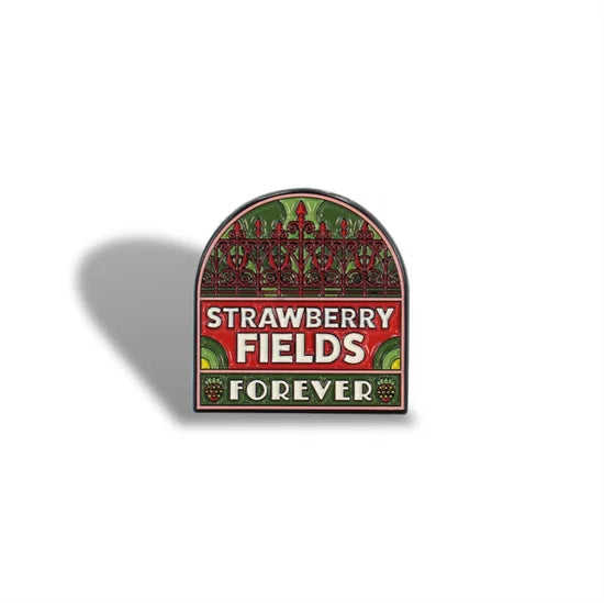 Pin Badge - The Beatles (Strawberry Fields)