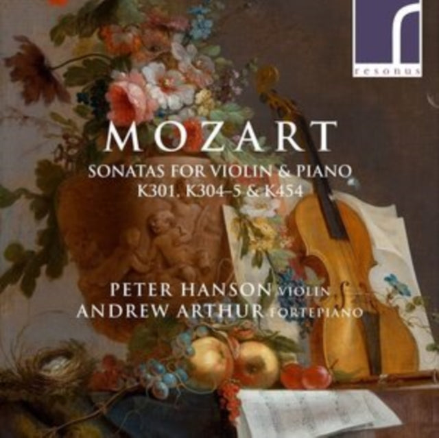 Mozart: Sonatas for Violin & Piano, K301, K304-5 & K454