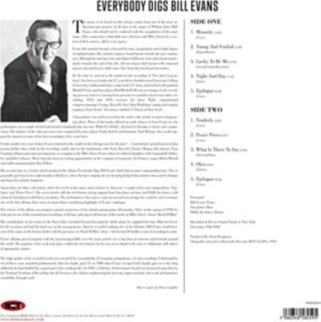 Everybody Digs Bill Evans