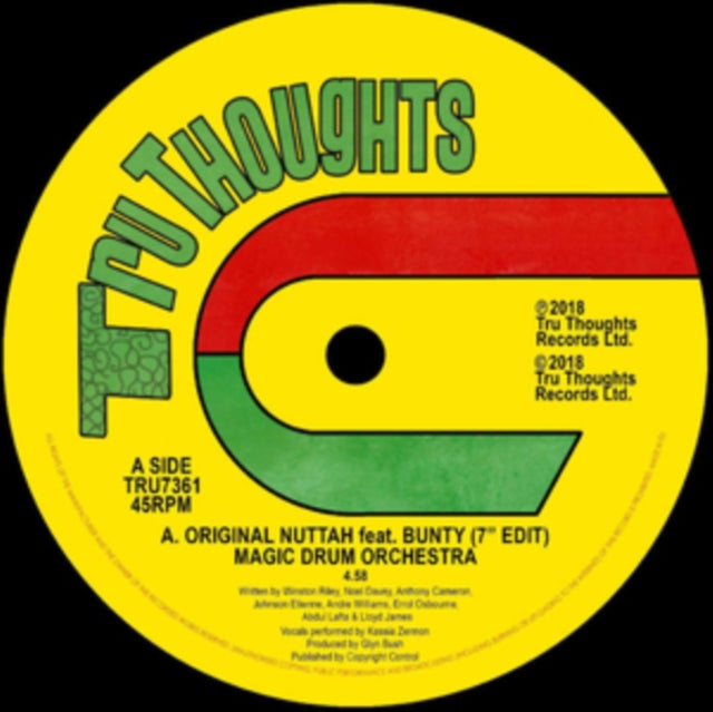 Original Nuttah Feat. Bunty (7' Edit)/Dread Nourishment