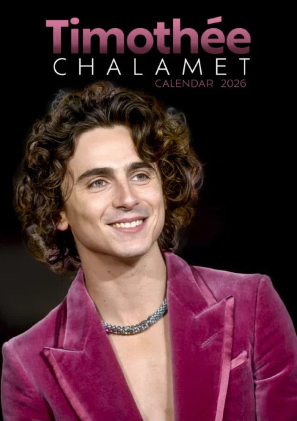 Timothee Chalamet 2026 Unofficial Calendar