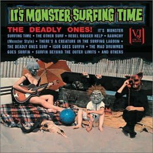 Its Monster Surfing Time (All-Analog) (Bloody Pumpkin Vinyl)