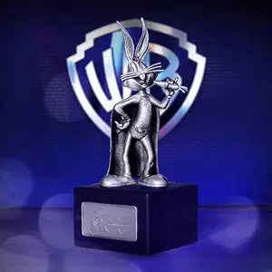 Wb100 Bugs Bunny Superman Cosplay Pewter Figurine