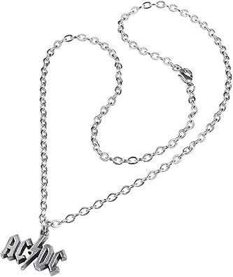 AC/DC Lightning Logo Pendant