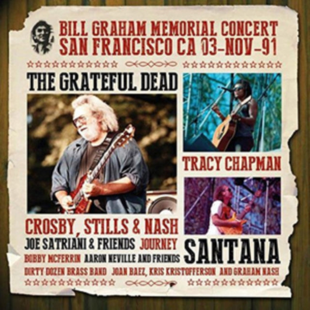 Bill Graham Memorial Concert, San Francisco, CA