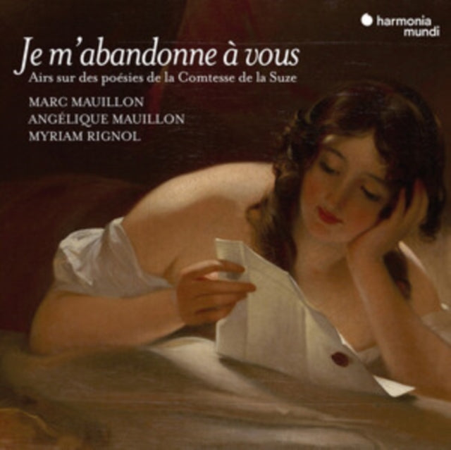 Je M'abandonne À Vous. Airs Sur Des Poésies De La Comtesse De...