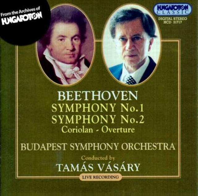 Symphony No. 1 Op. 21, Symphony No. 2 Op. 36 (Vasary, Bso)
