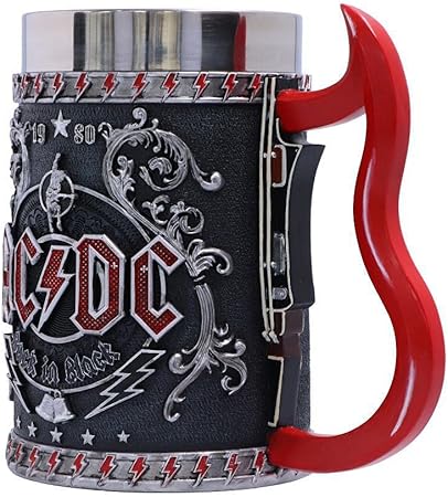 AC/DC Back In Black Tankard 16cm