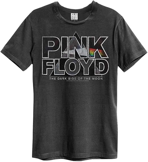 Pink Floyd Space Pyramid Amplified Vintage Charcoal Small T Shirt