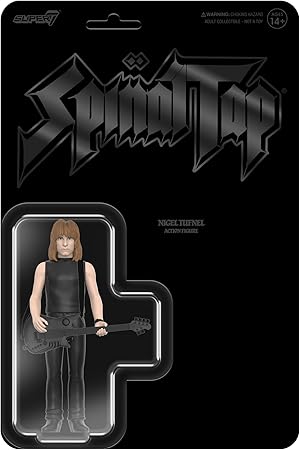 Spinal Tap Nigel Tufnel (None More Black) Reaction Figures Wave 2