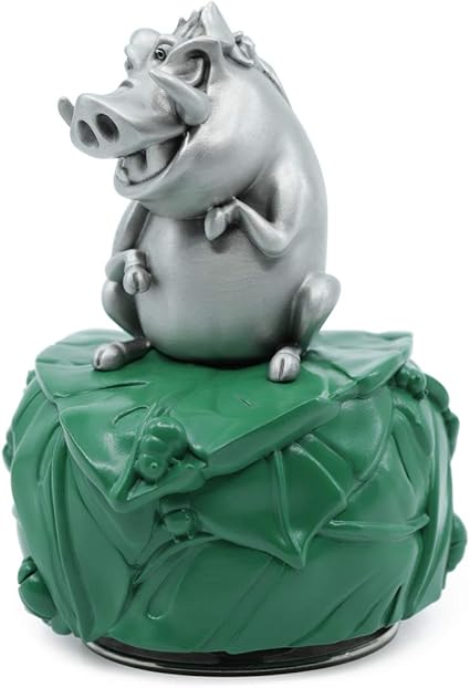 Timon And Pumba Pewter Music Carousel (Plays: Hakuna Matata)