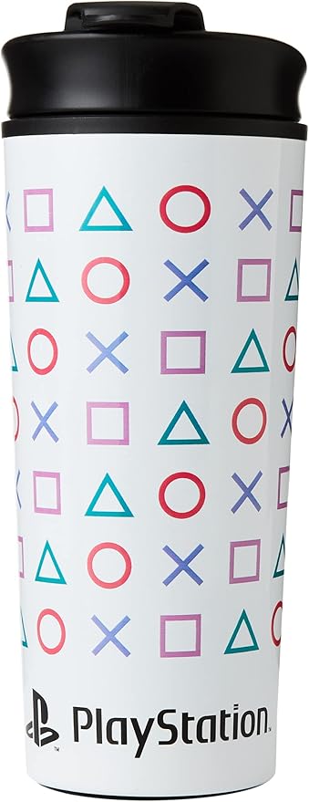 Playstation Shapes Metal Travel Mug