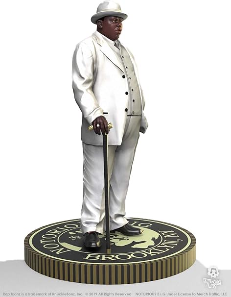 The Notorious B.I.G. Biggie Smalls Rock Iconz Statue