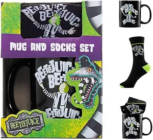 Beetlejuice (Beetlejuice Beetlejuice Beetlejuice) Mug & Sock Set