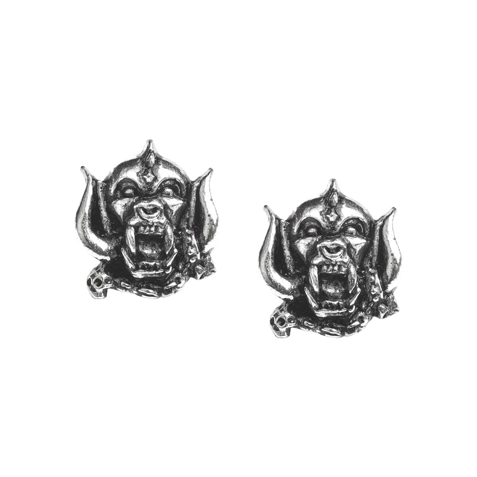 Motorhead War-Pig Stud Earrings