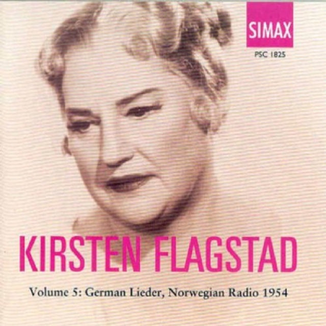 Volume 5: German Lieder, Norwegian Radio 1954