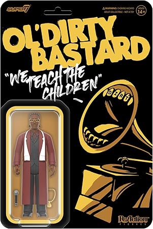 Ol Dirty Bastard Reaction Figures Wave 04 - Odb (For The Children)