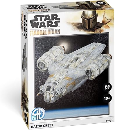 Star Wars The Mandalorian Razor Crest (145Pc) 3D Jigsaw Puzzle