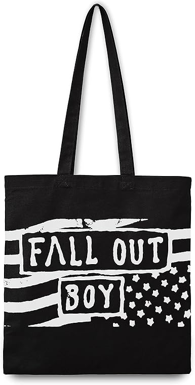 Fall Out Boy Flag Cotton Tote Bag