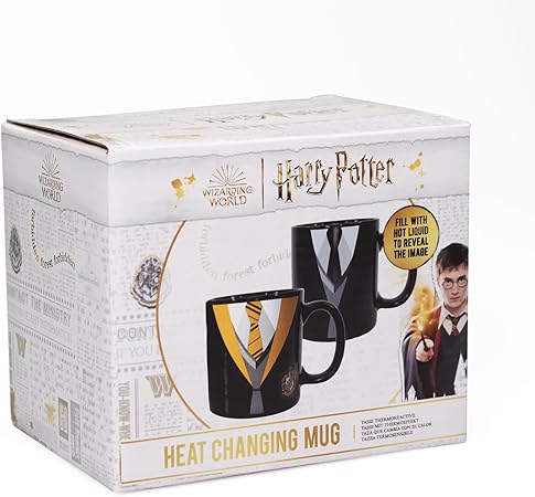 Mug Heat Changing Boxed (400Ml) Harry Potter (Uniform Huff)