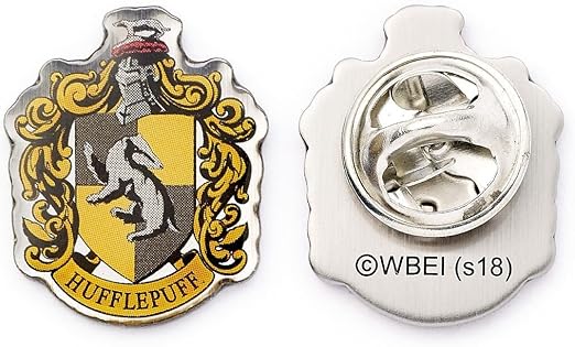 Hufflepuff Crest Pin Badge
