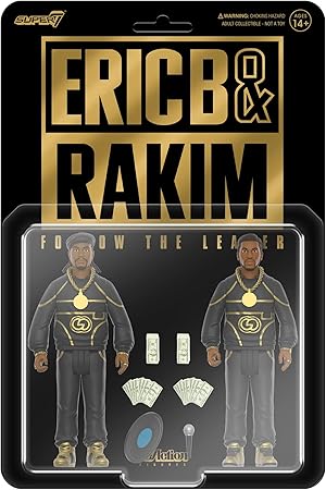 Eric B. & Rakim (Follow The Leader) Reaction Figures Wave 2