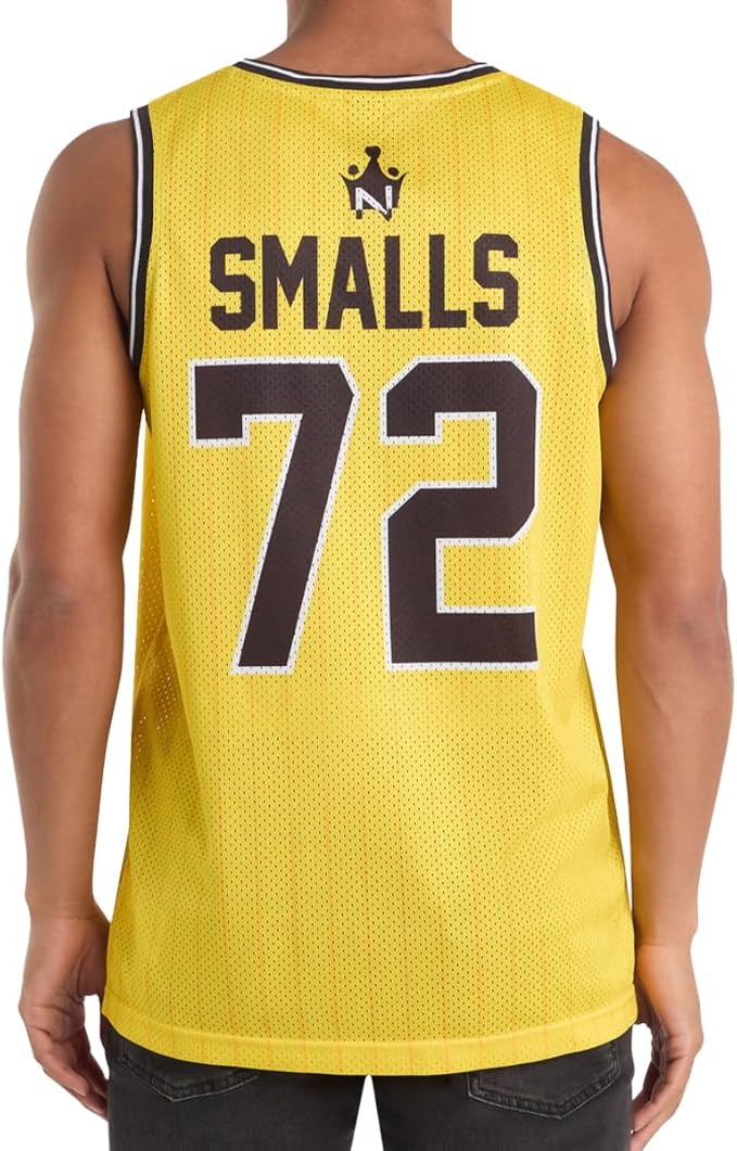 Notorious Big Yellow Basketball Jersey Xx Large