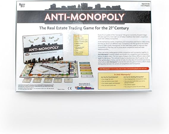 Anti Monopoly Board Game