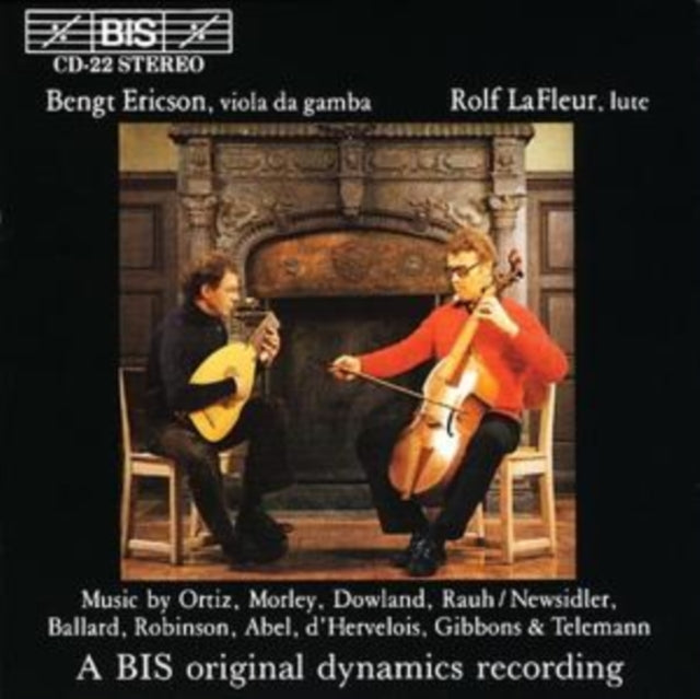 Music for Viola Da Gamba and Lute (Ericson, Lafleur)