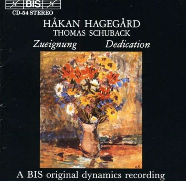 Dedication Zueignung (Hagegard, Schuback)