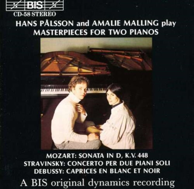 Masterpieces for 2 Pianos (Palsson, Malling)