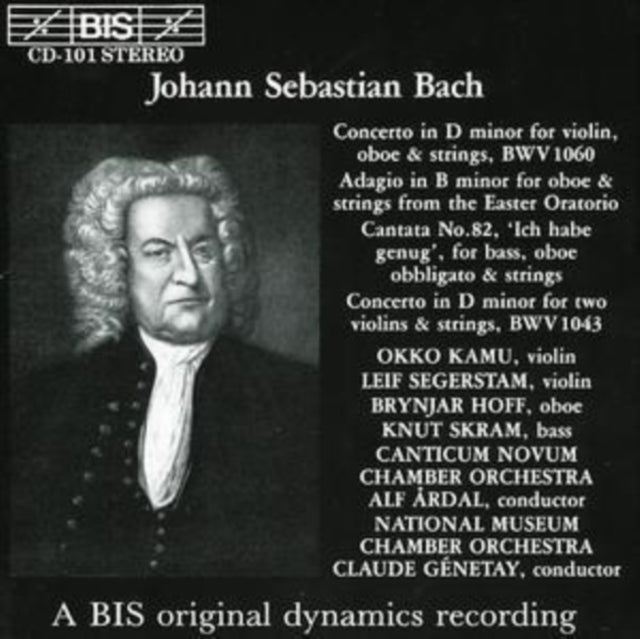 Concerto in D Minor (Ardal, Genetay, Kamu, Segerstam, Hoff)