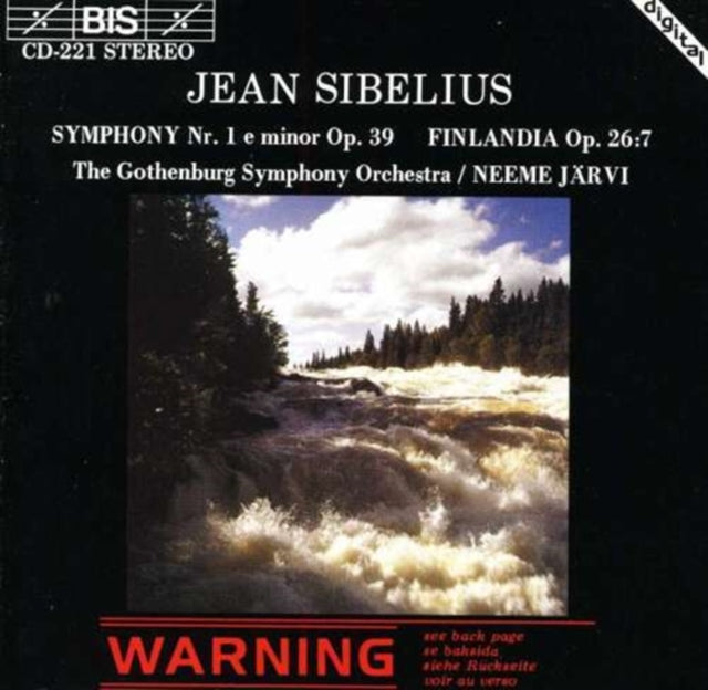 Finlandia/symphony No. 1 (Jarvi, Goteborgs Symfoniker)