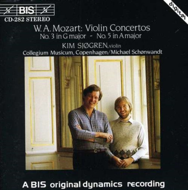 Violin Concerto Nos. 3 and 5 (Schonwandt, Sjogren)