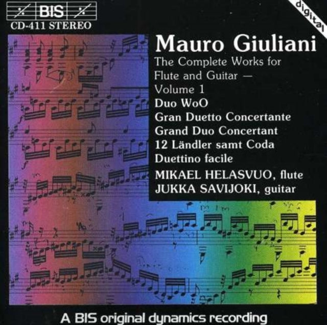 Complete Works for Flute & Guitar Vol 1 (Savijoki, Helasvuo)