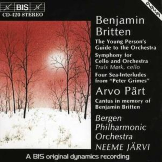 Young Person's, Symphony, Sea/cantus (Jarvi, Bpo, Mork)