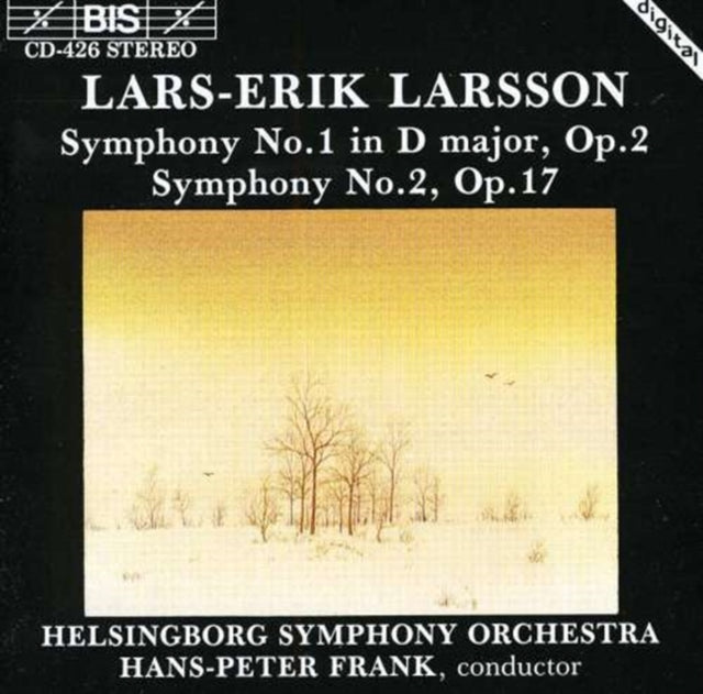 Symphony Nos. 1 and 2 (Frank, Helsingborg Symfoniorkester)