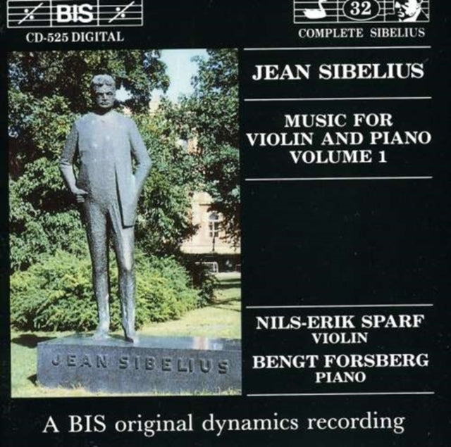 Music for Violin and Piano Vol. 1 (Sparf, Forsberg)