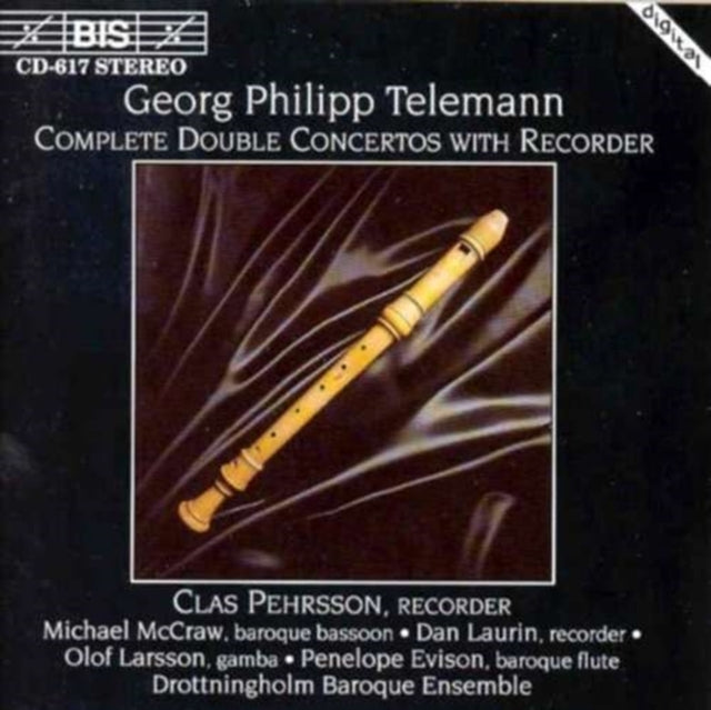 Complete Double Concertos With Recorder (Persson, Laurin)
