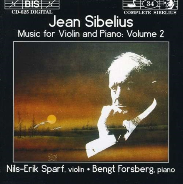 Music for Violin and Piano Vol. 2 (Sparf, Forsberg)