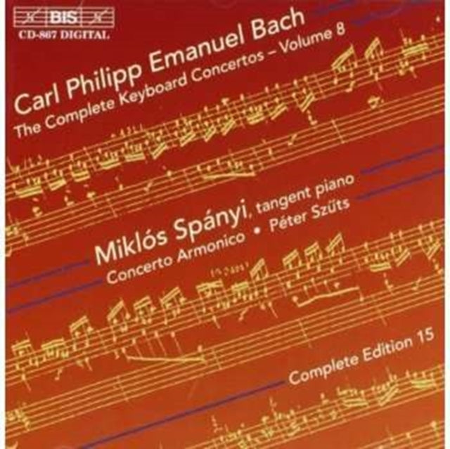 Keyboard Concertos Vol. 8 (Szuts, Concerto Armonico, Spanyi)