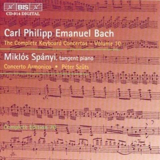 Keyboard Concertos Vol. 10 (Spanyi, Concerto Armonico)