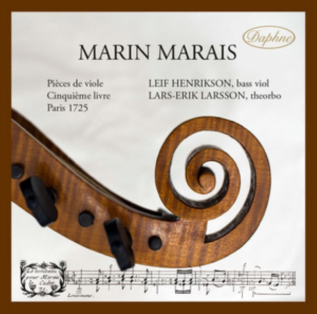 Marin Marais: Pieces De Viole Cinquieme Livre