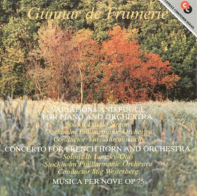 Gunnar De Frumerie: Variations and Fugue for Piano and Orchestra