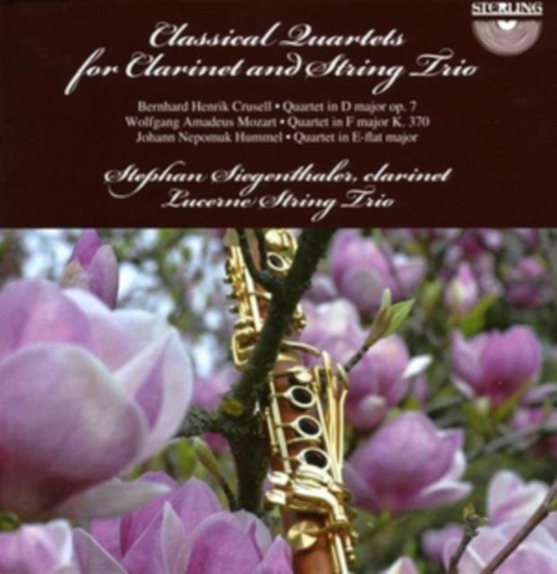Classical Quartets for Clarinet and String Trio