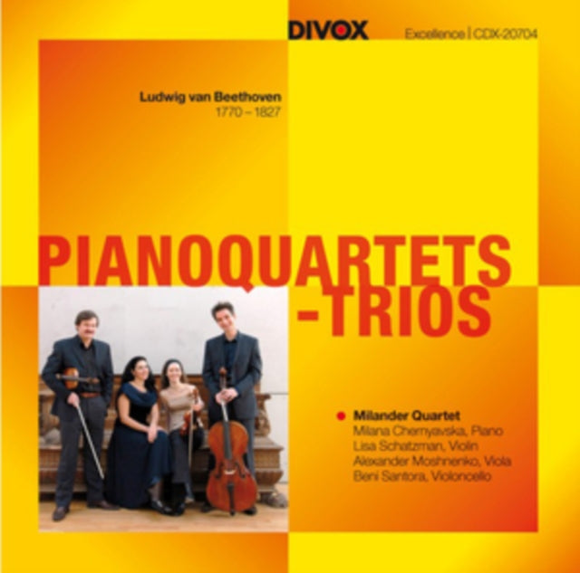 Ludwig Van Beethoven: Pianoquartets-trios