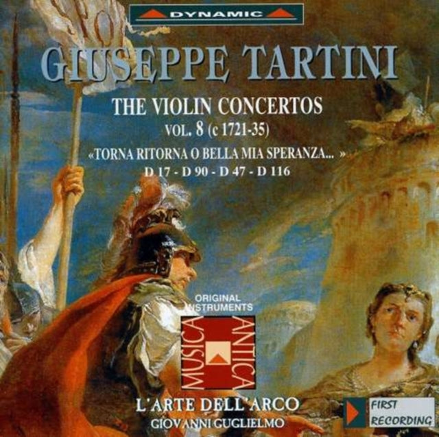 Violin Concertos Vol. 8 (L'arte Dell Arco, Guglielmo)