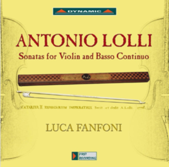 Antonio Lolli: Sonatas for Violin and Basso Continuo
