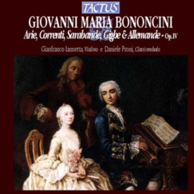 Giovanni Maria Bononcini: Arie, Correnti, Sarabande, Gighe...